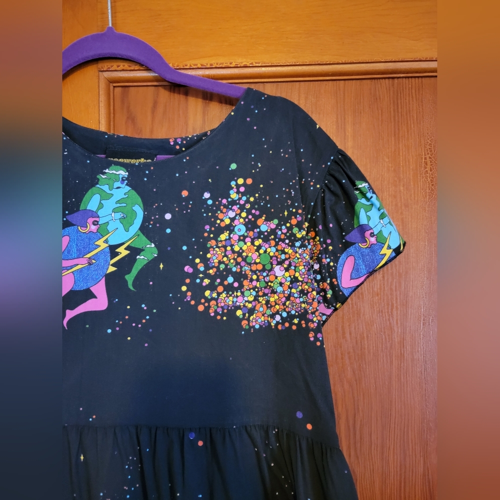 Women's Nooworks Frida Dress Cosmic Ladies size large